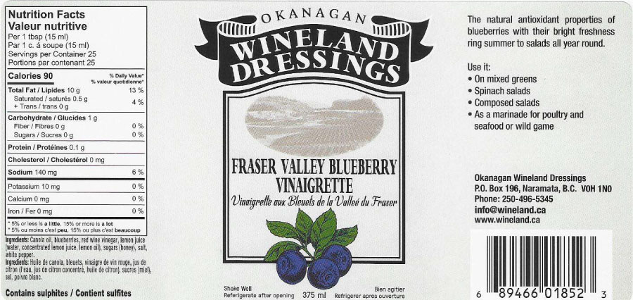 Blueberry Vinaigrette