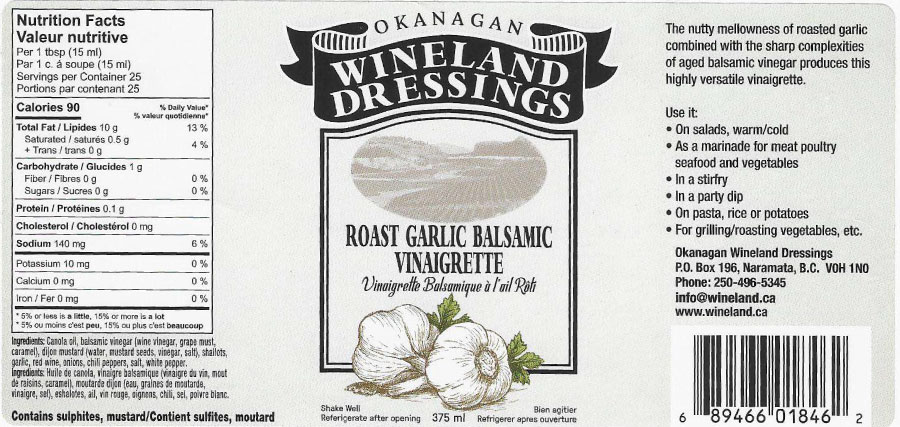 Roast Garlic Vinaigrette